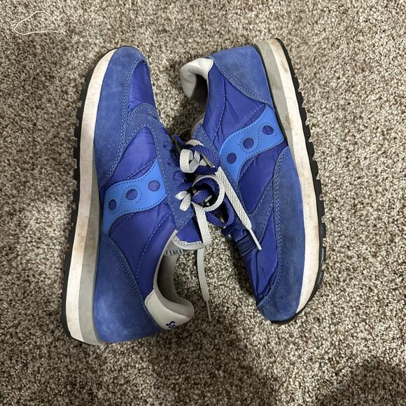 SAUCONY Men's Jazz Original Size 11 In Blue/Grey - Picture 5 of 11